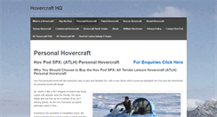 Desktop Screenshot of hovercrafthq.com